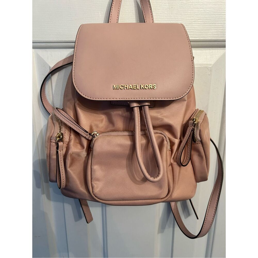 Michael Kors Abbey Small Cargo Backpack - Blossom